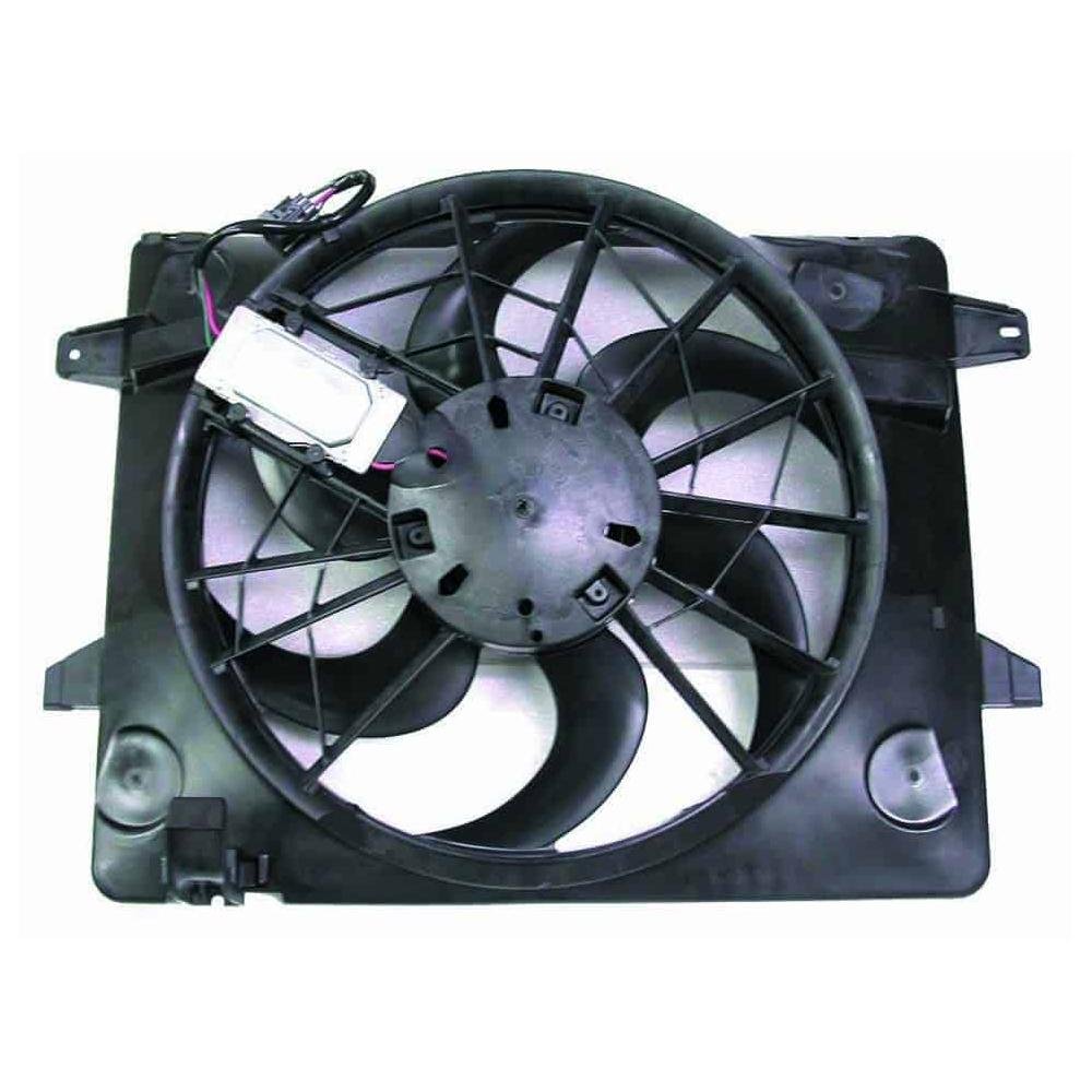 Front Radiator Cooling Fan Includes Fan Controller