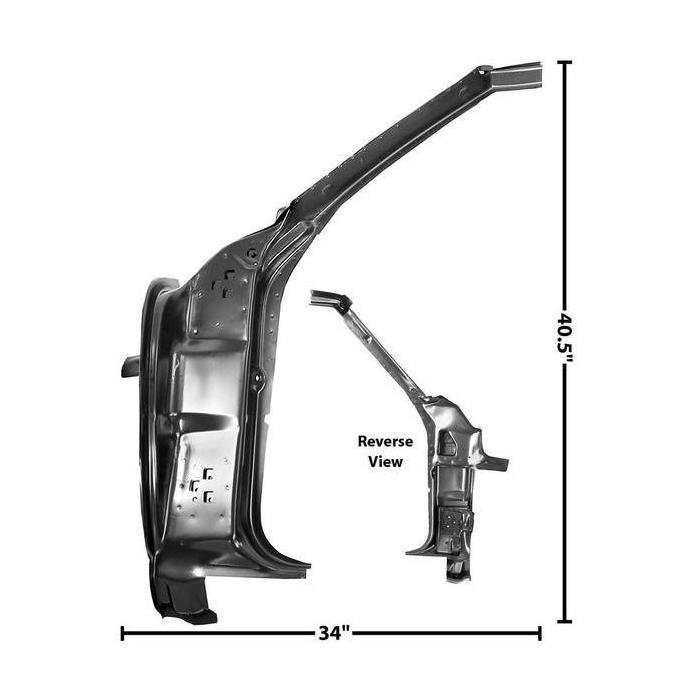 Front Left Inner Door Frame