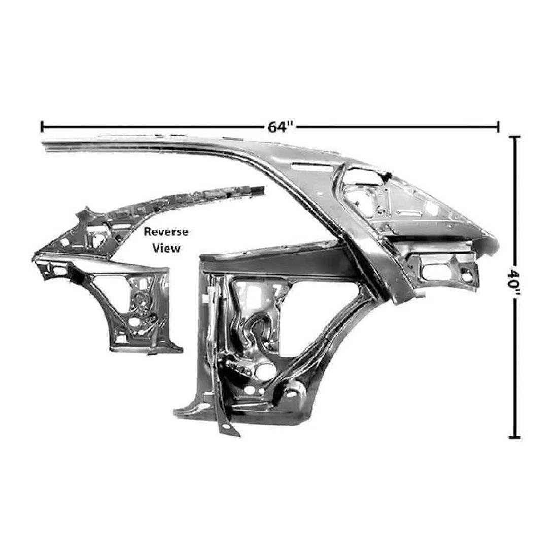 Front Left Inner Door Frame