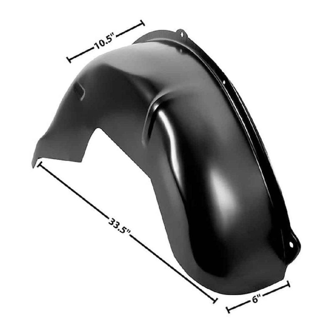 Rear Right Inner Quarter Wheelhouse 6 Inch Wide