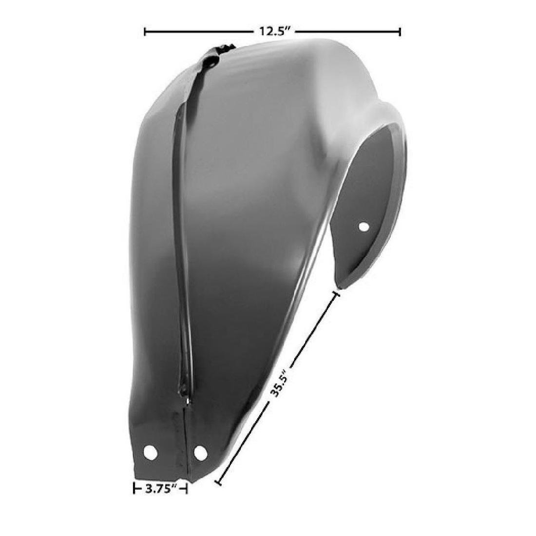 Rear Left Complete Quarter Wheelhouse Outer and 3 3/4 Inner