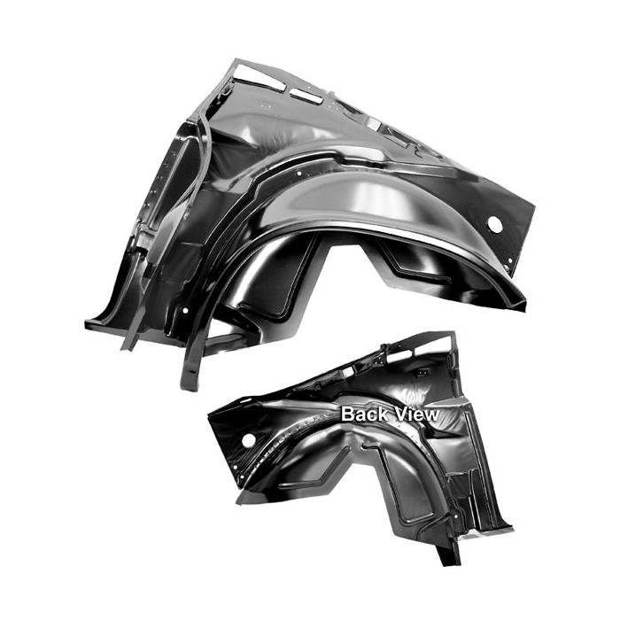 Rear Left Wheelhouse Quarter Structure Coupe