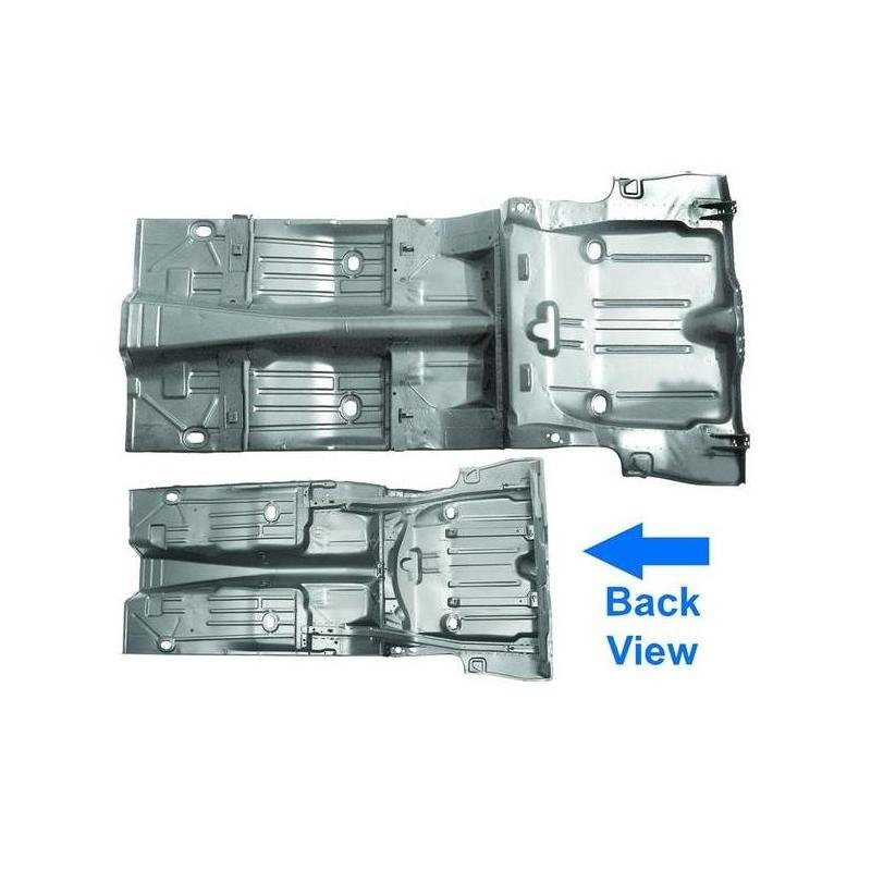 Complete Floor and Trunk Pan Coupe