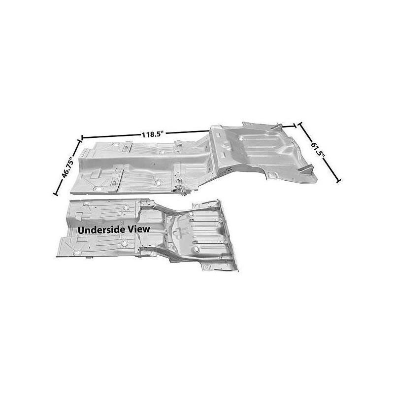 Complete Floor Pan Inner Wheelhouse WTP
