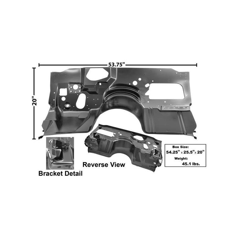 Front Firewall with Heater