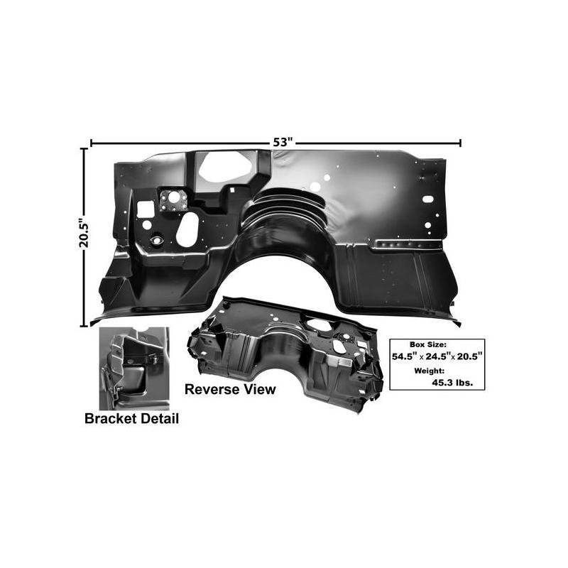 Front Firewall Heater Delete