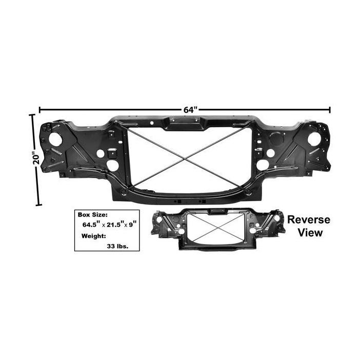 Front Radiator Support Panel
