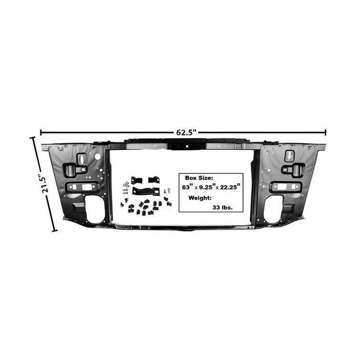 Front Radiator Support Panel