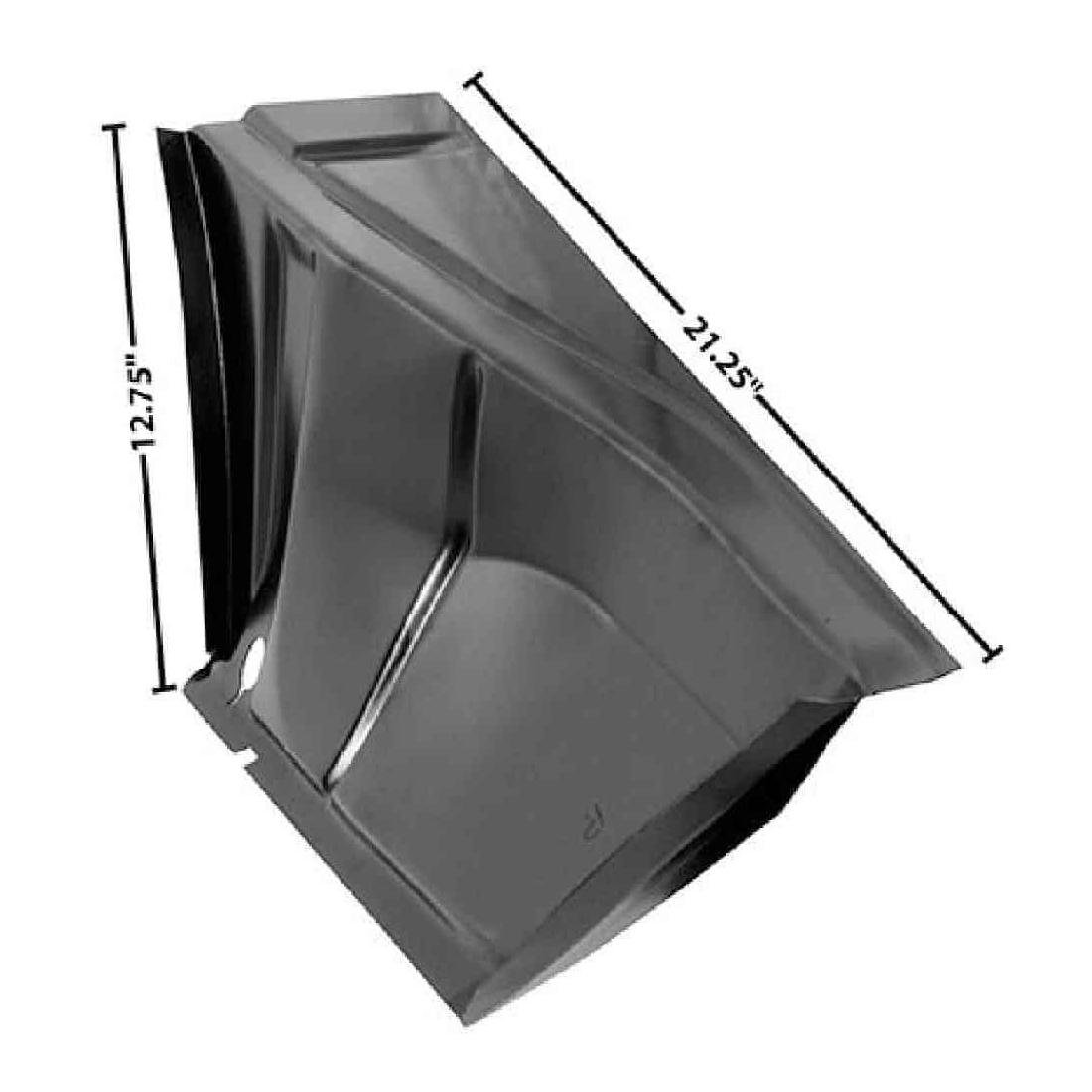 Rear Right Trunk Floor Drop Off