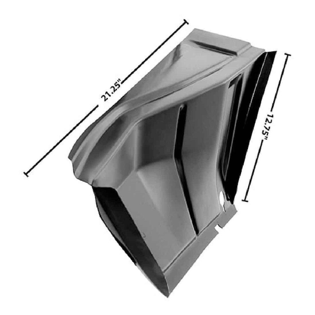 Rear Left Trunk Floor Drop Off