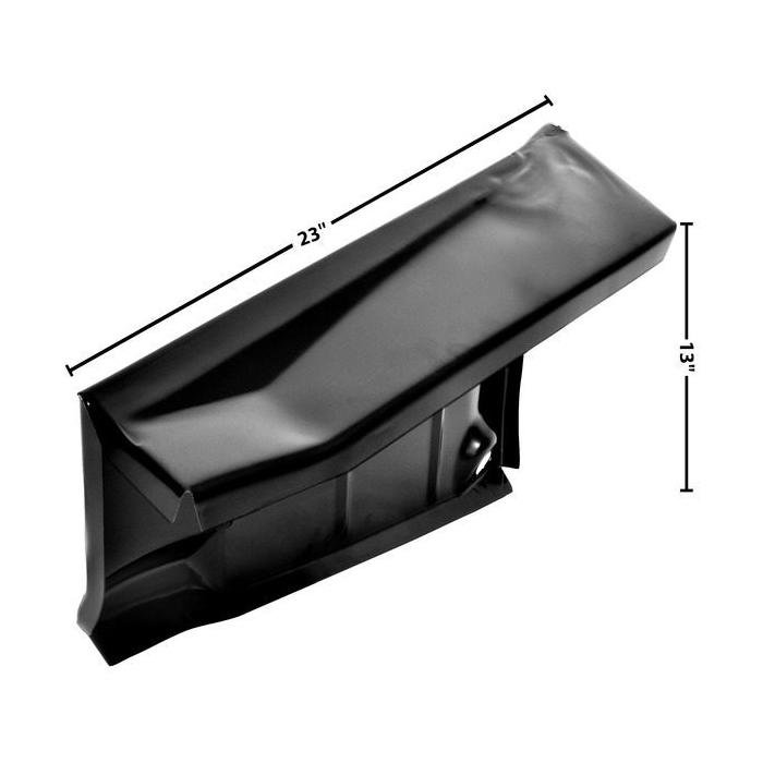 Rear Left Trunk Floor Drop Off