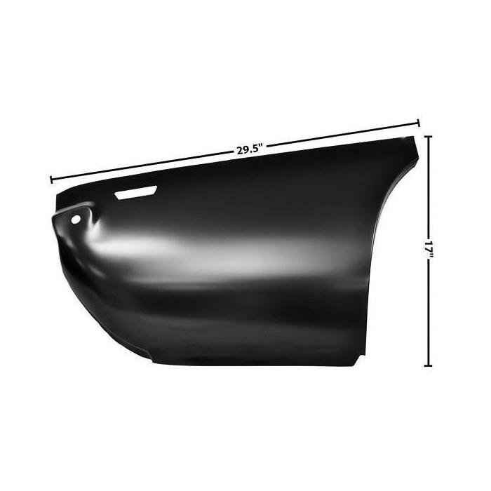 Rear Right Quarter Panel Section