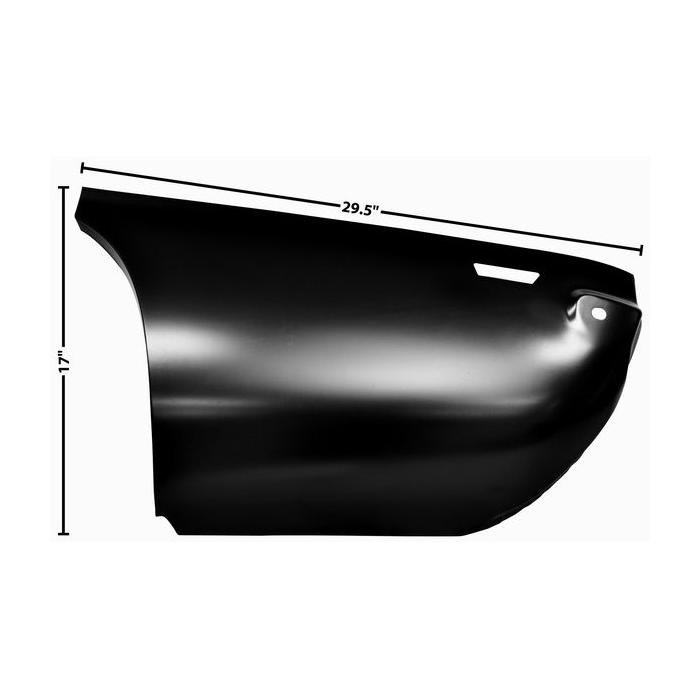 Rear Left Quarter Panel Section