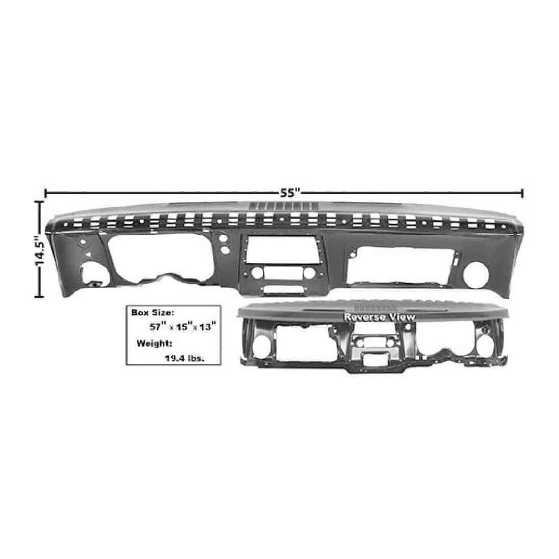 Front Dash Panel Complete