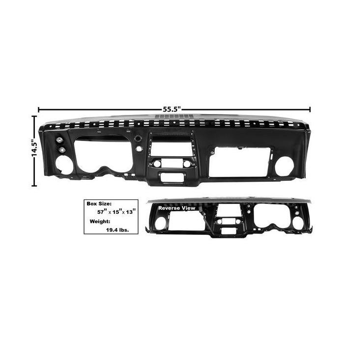Front Complete Dash Panel