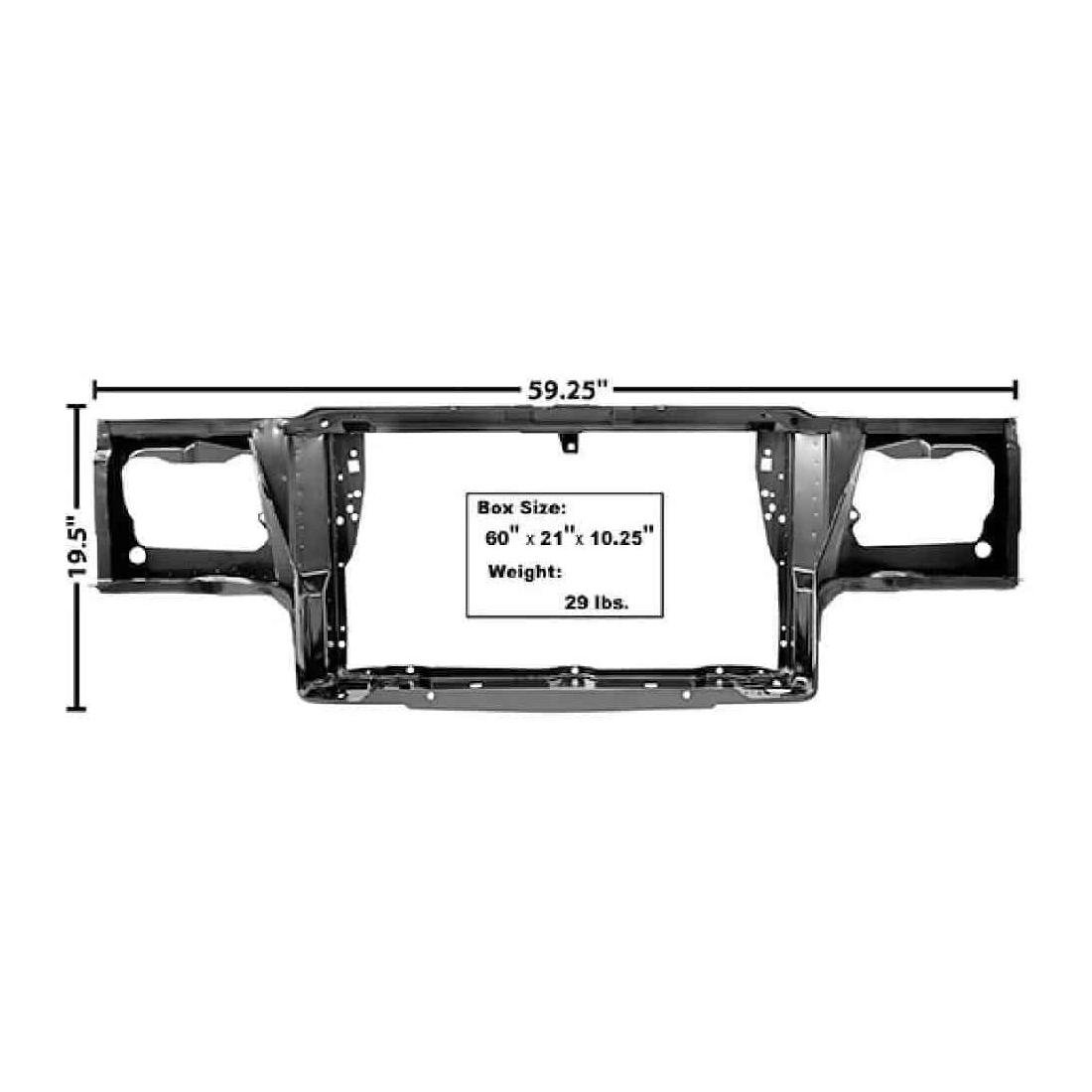 Front Radiator Support