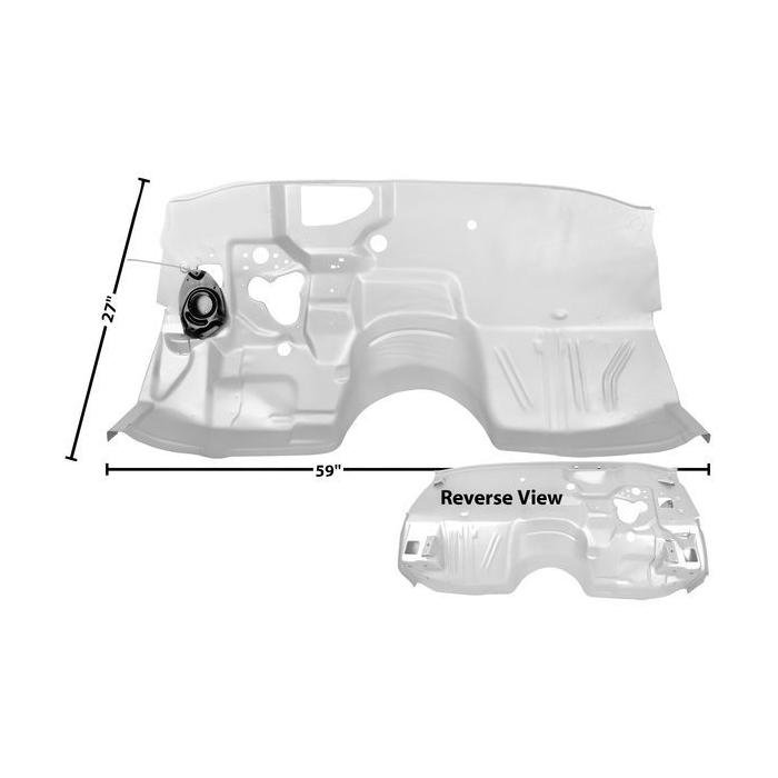 Front Firewall with Heater Deluxe WTP