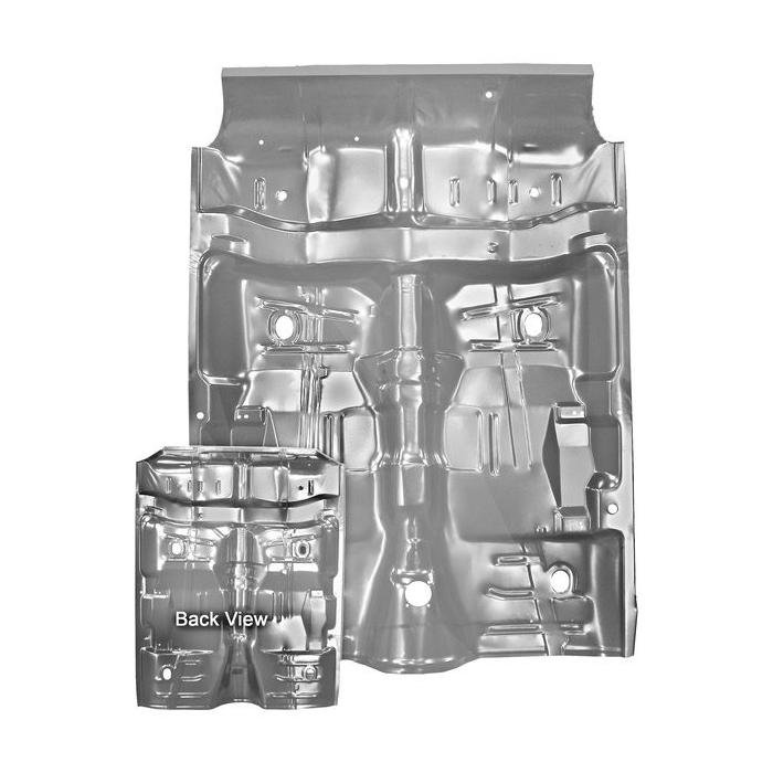 Front Floor Pan Complete with Rear Seat no Braces WTP