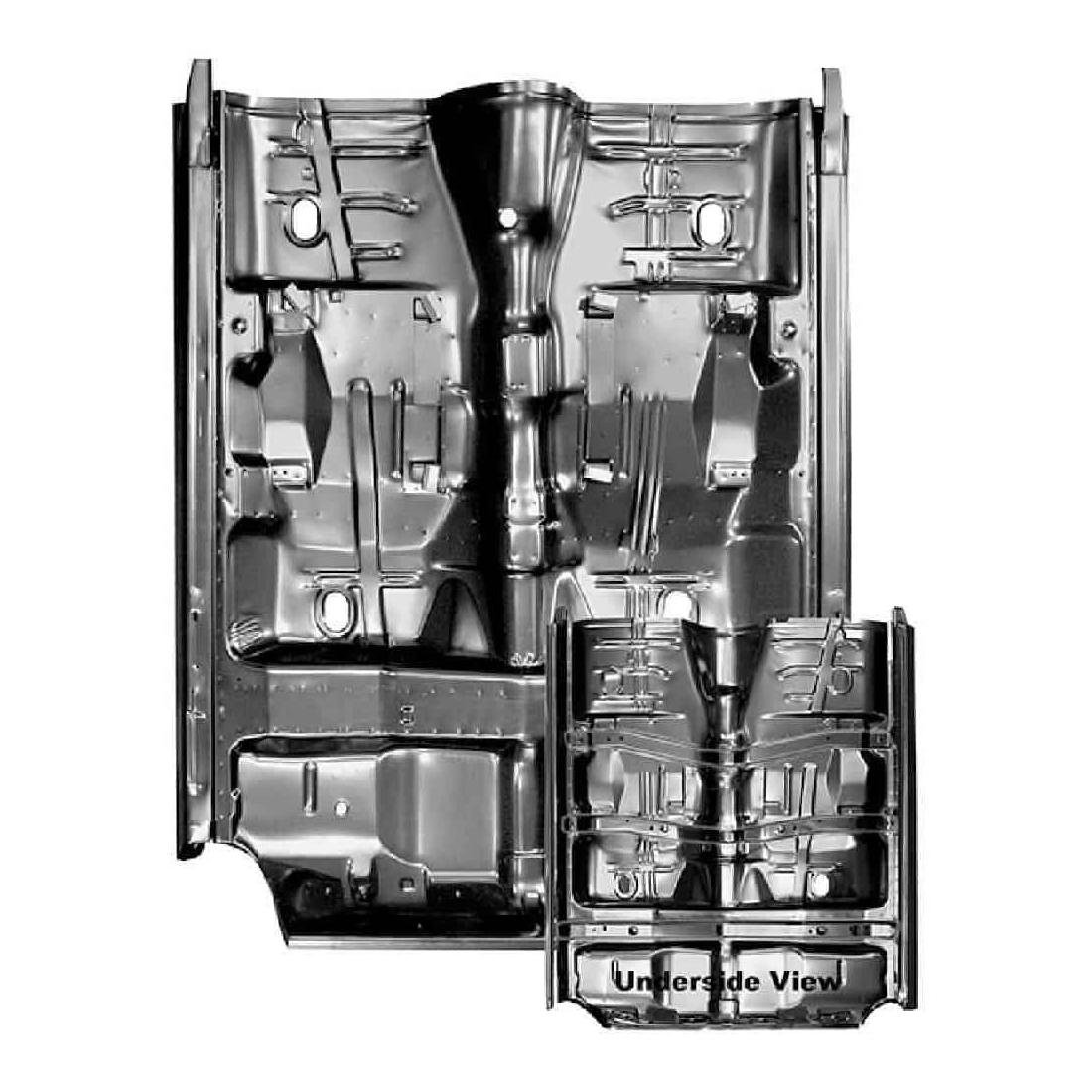 Front Floor Pan Complete with Trunk Floor