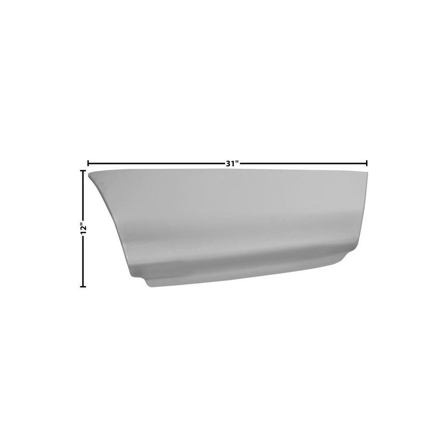 Rear Left Quarter Patch Panel Lower