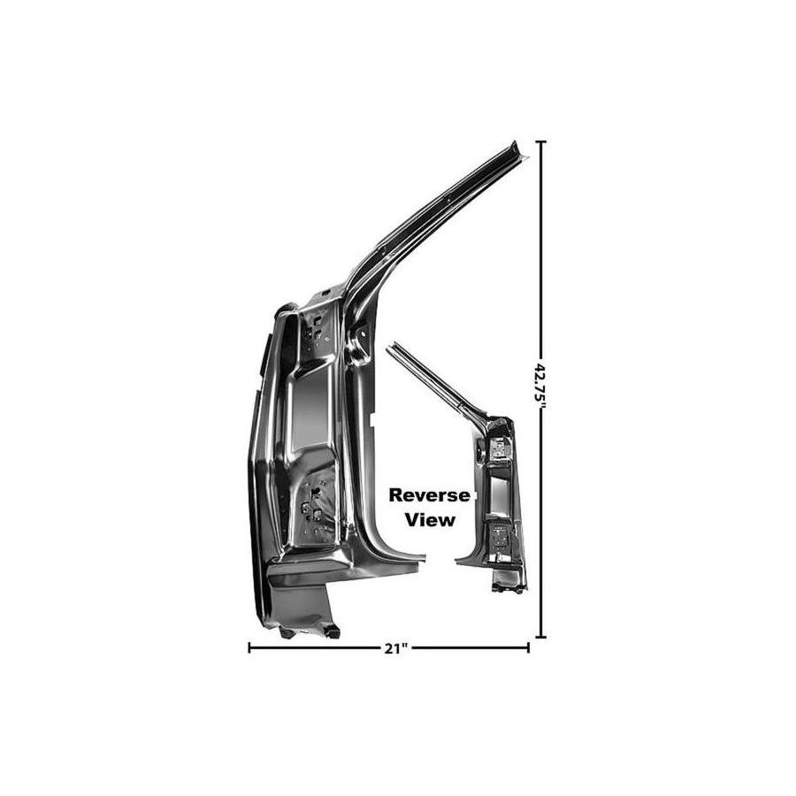 Front Left Door Pillar Assembly