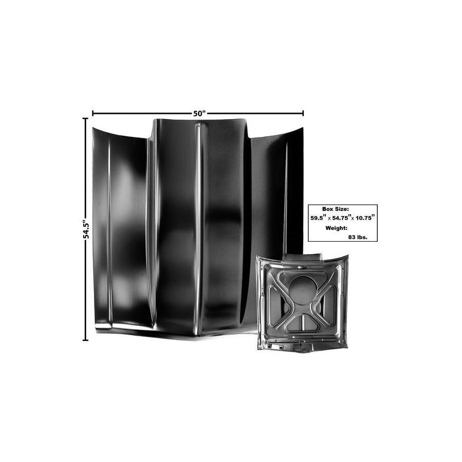 Front Hood Panel Cowl Induction Replacement 2 Inch