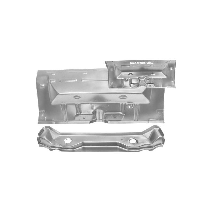 Rear Seat Floor Pan with Braces