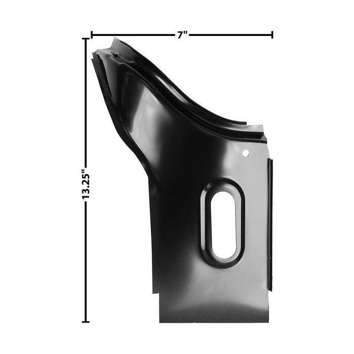 Rear Left Trunk Gutter Brace