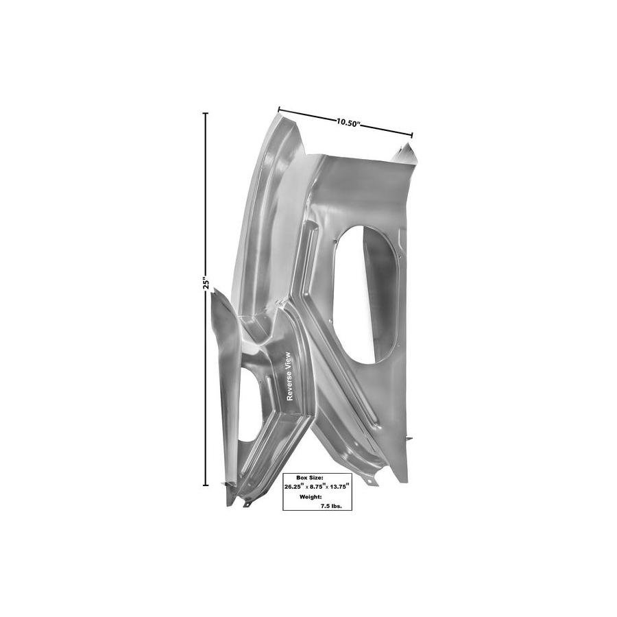 Front Right Cowl Sholder Panel WTP