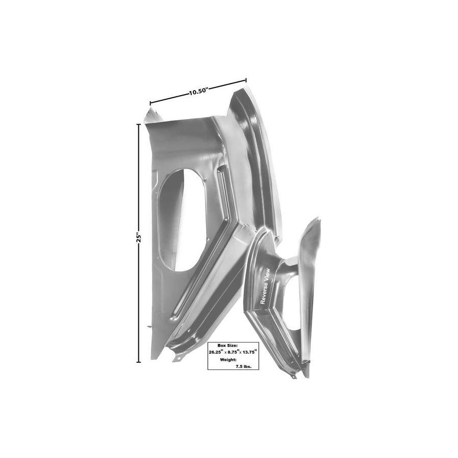 Front Left Cowl Sholder Panel