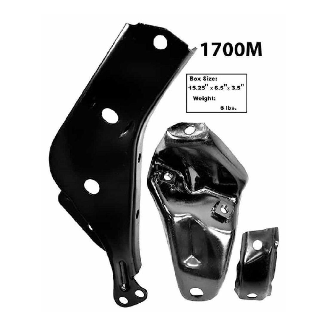 Front Right Bumper Bracket Set