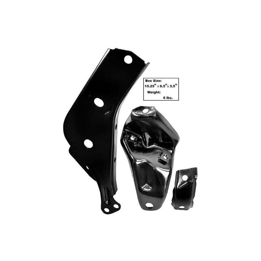 Front Left Bumper Bracket Set
