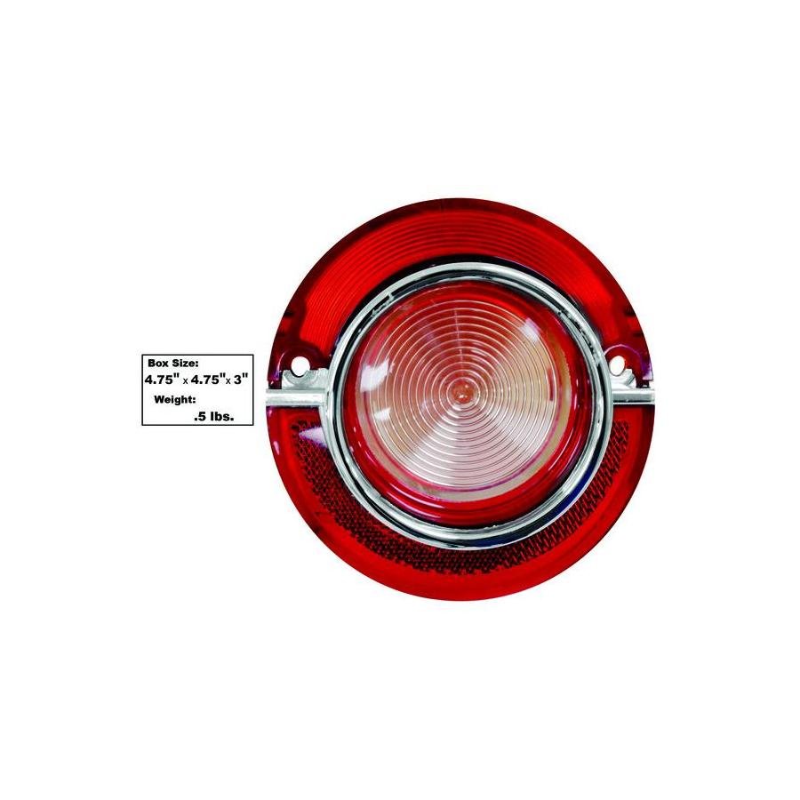 Rear Tail Lamp Lens White