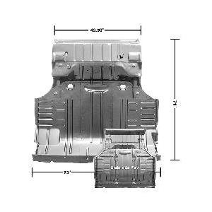 Rear Trunk Floor Complete