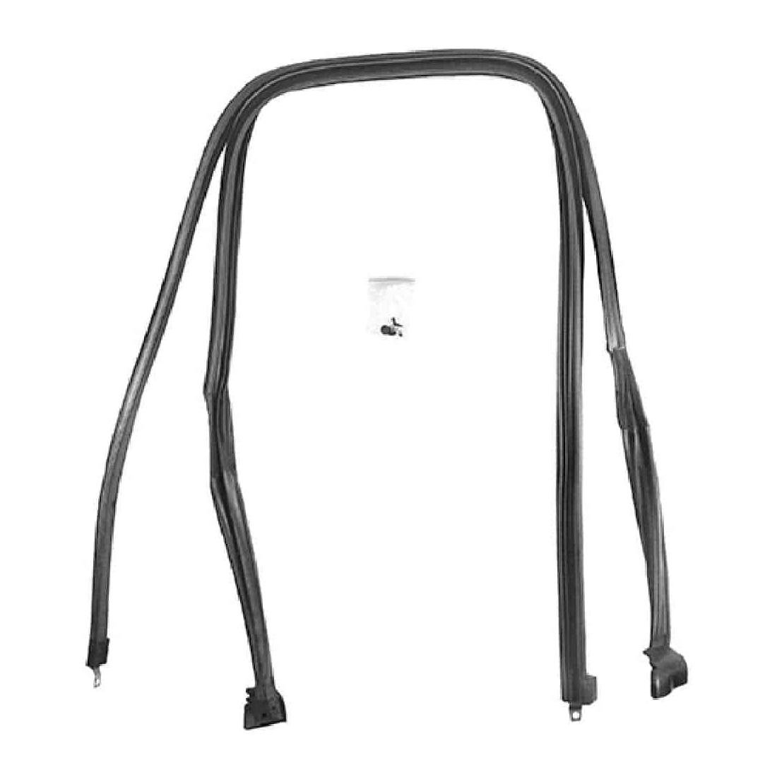 Roof Rail Weatherstrip Seal 1967-1968 Ford Mustang