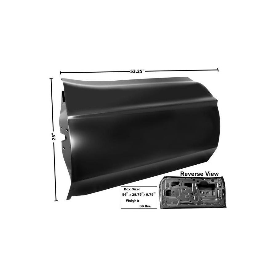 Passenger Side Door Shell 1971-1973 Ford Mustang