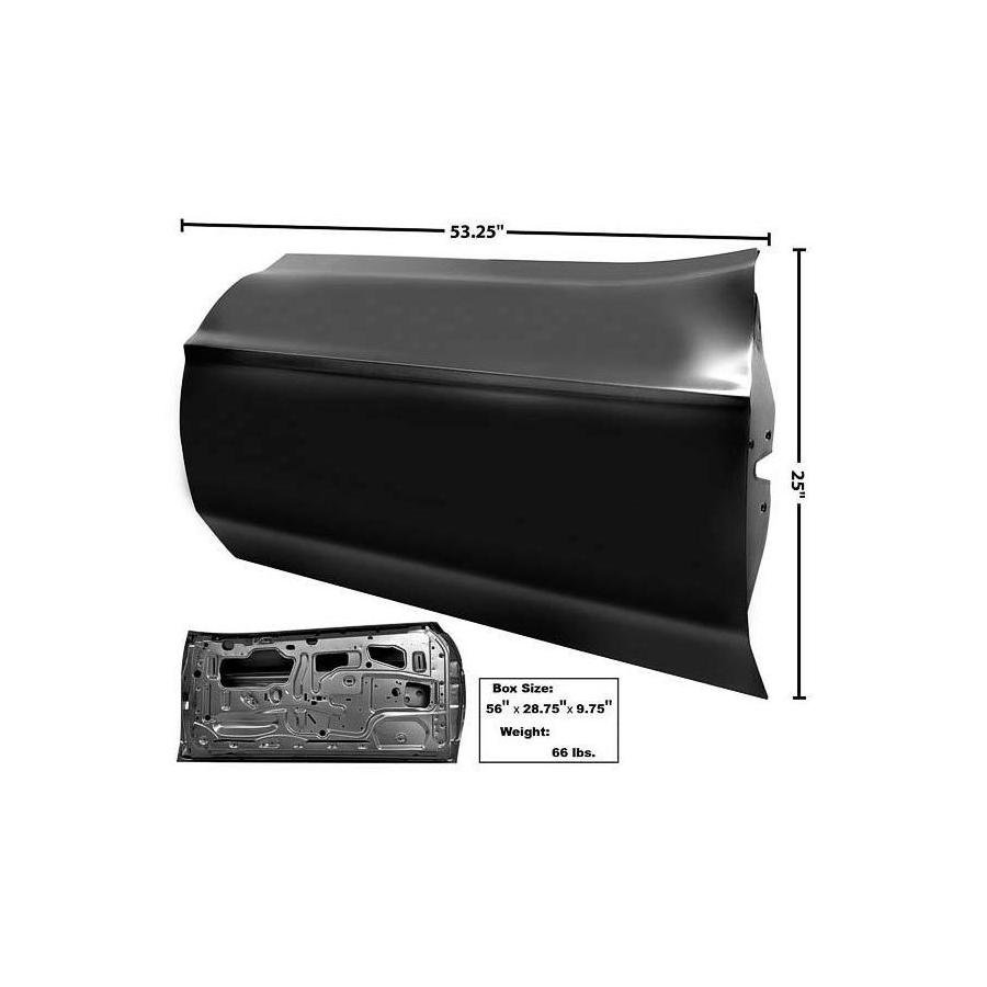 Driver Side Door Shell 1971-1973 Ford Mustang