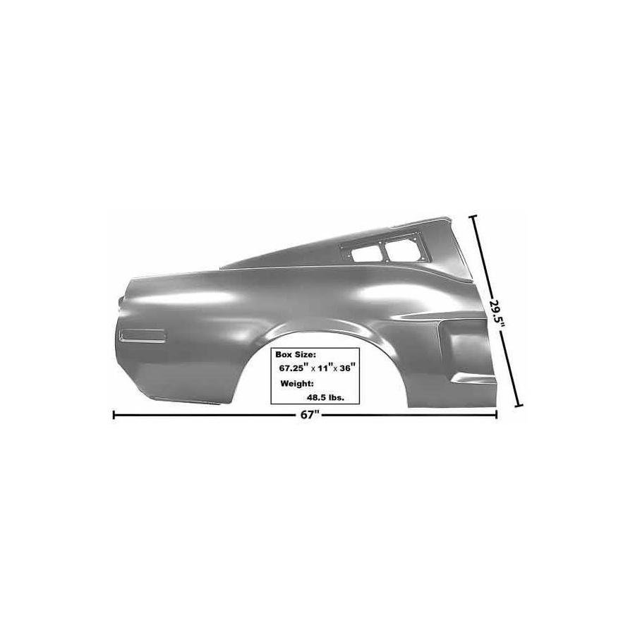 Quarter 1968-1968 Ford Mustang