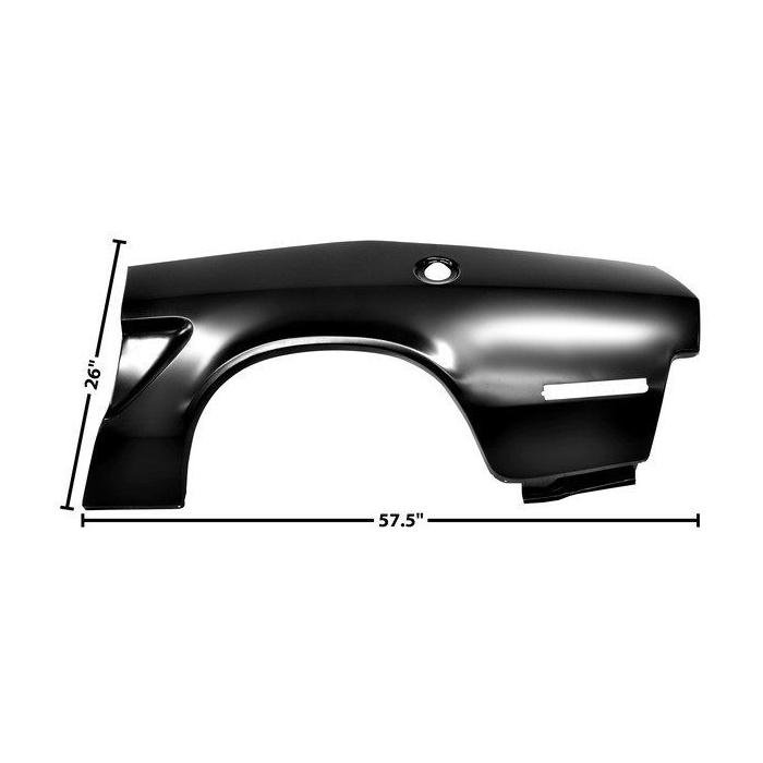 Quarter Skin 1974-1978 Ford Mustang