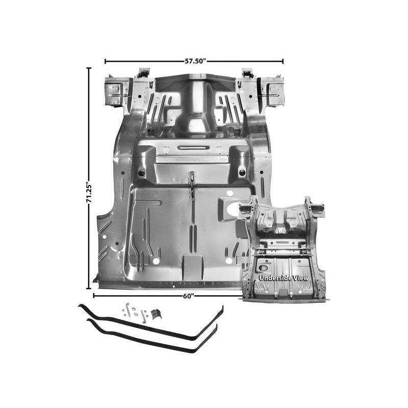 Rear Trunk Floor pan complete wtp