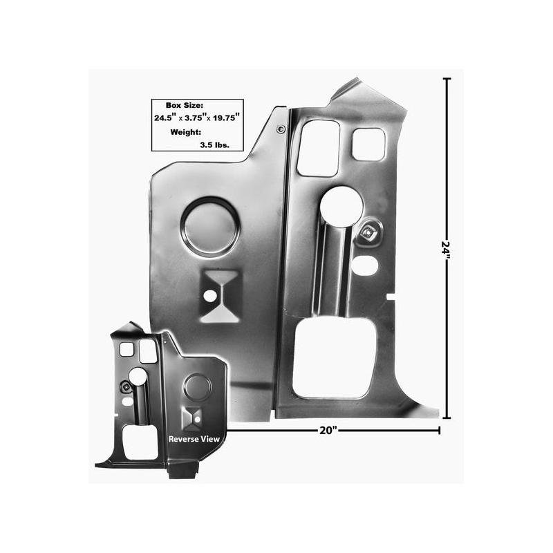 Front Right Cowl Side Panel wtp