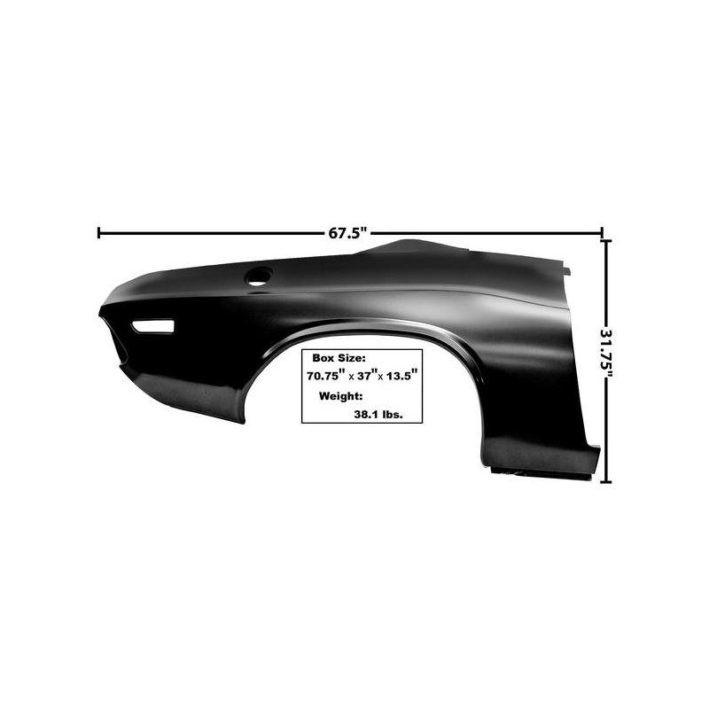 Rear Right quarter Panel