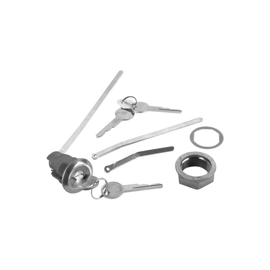 Rear Trunk lock set with logo