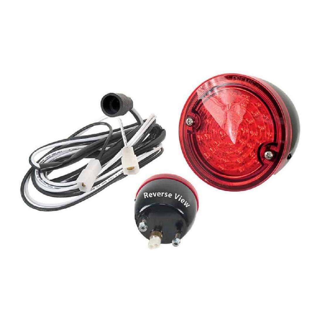 Rear LED Tail Lamp Assembly Black Housing