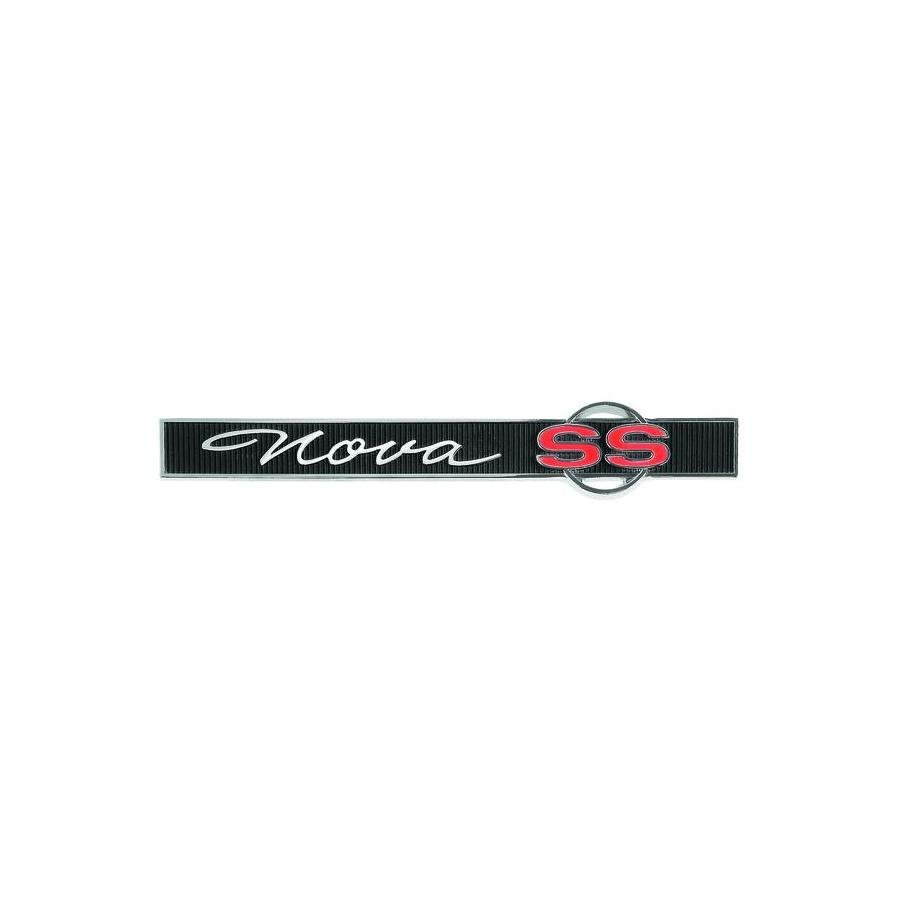 Rear Trunk Panel Emblem NOVA SS