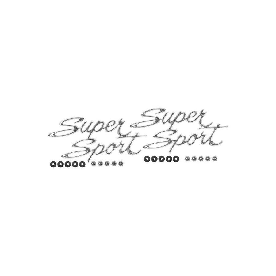 Rear Quarter Panel Emblem Script SUPERSPORT