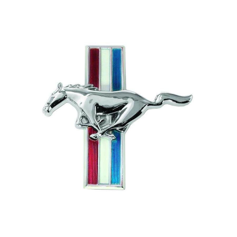 Flat Running Horse Glove Box Emblem 1964-1966 Ford Mustang