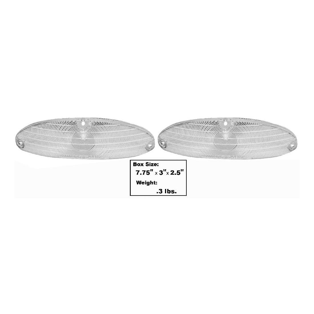 Front Park Lamp Lenses Clear
