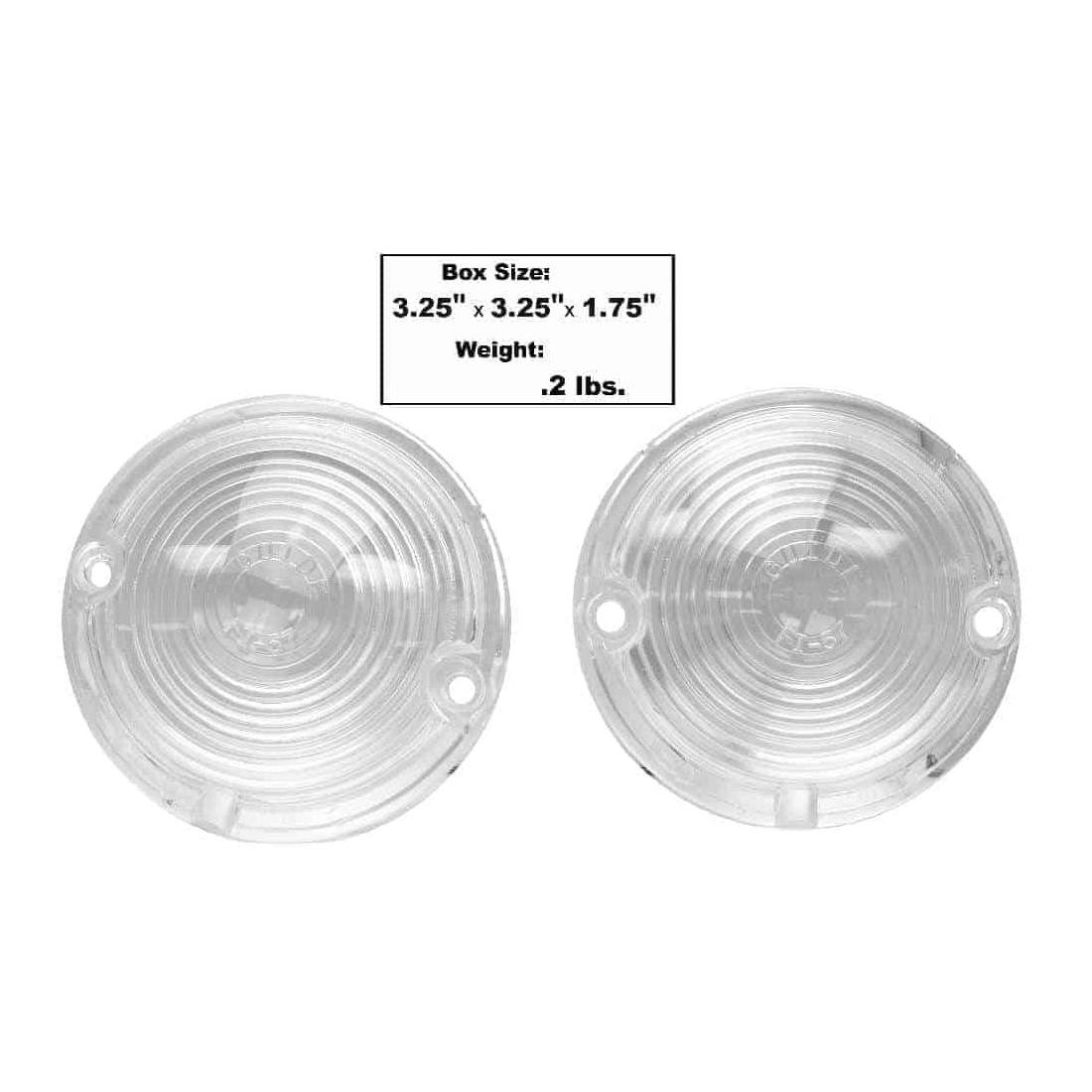 Front Park Lamp Lenses Clear