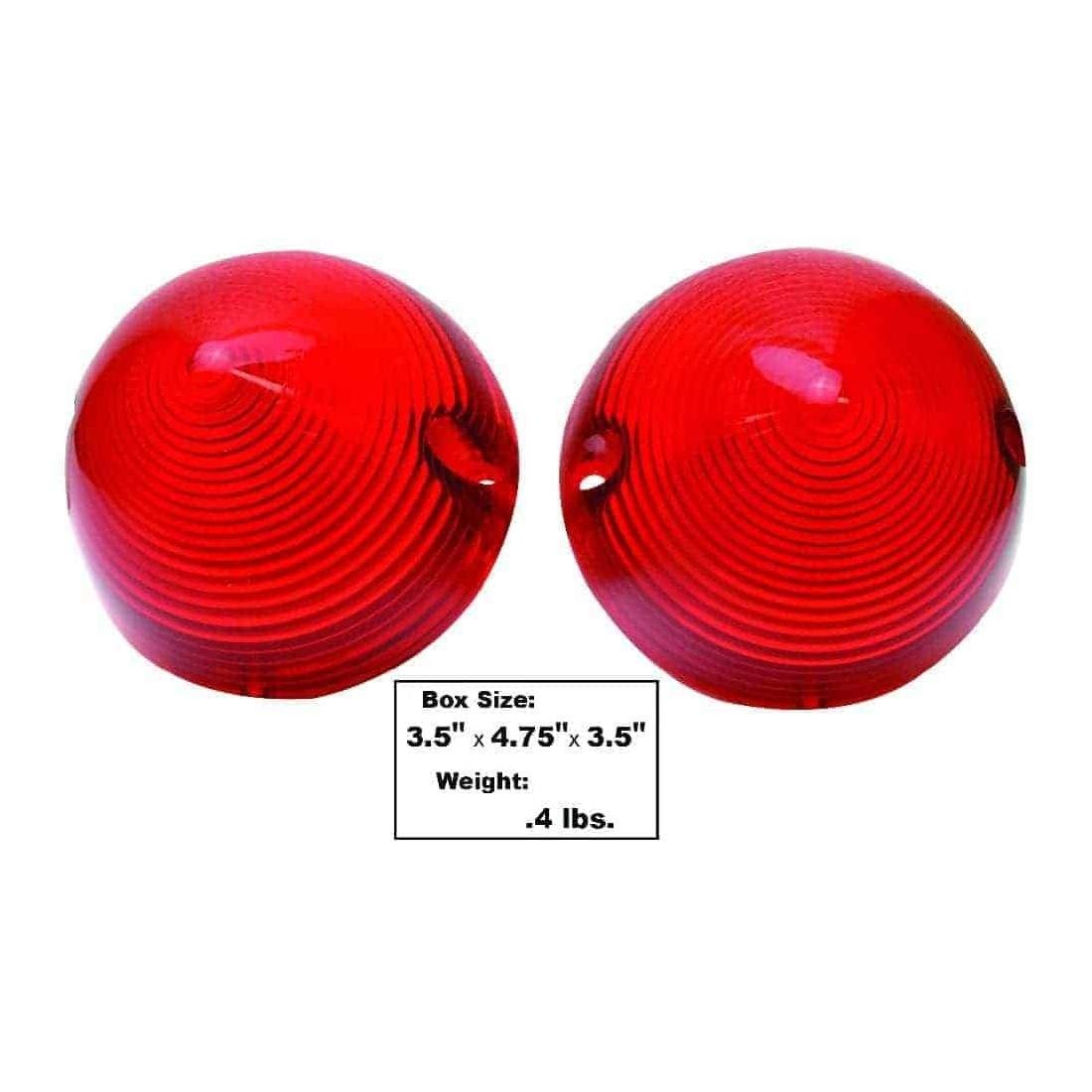 Rear Tail Lamp Lenses Red